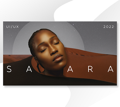 Sahara (Egypt) Concept 2022 beauty behance concept dailyui design dribbble egypt figma illustration inspiration sahara ui ui 2022 web web concept 2022 web design women