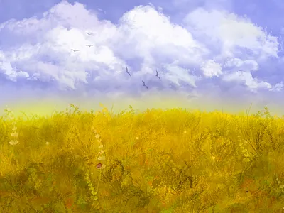 hand draw digital art banners design illustration