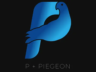 P + Pigeon Logo Concept... birdlogo brand branding design graphic design icon illustration logo logobrand logobranding logoconcept minimal pigeon pigeonlogo vector
