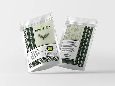 modern Japan tea packaging design branding graphic design