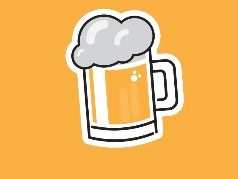 Cheers! after effects animation design illustration loop motion design motion graphics
