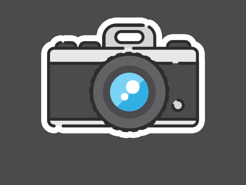 Camera Animation after effects animation design illustration loop motion design motion graphics