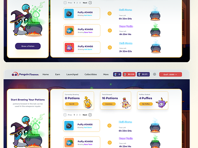 The Brewery - The Puffy Lab blockchain concept figmadesign flat illustration logo