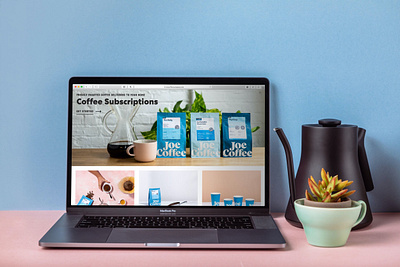 Joe Coffee Company Redesign ecommerce web
