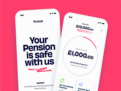 Branding evolution for the next-generation of pension planning app branding design figma illustration logo ui ux vector web