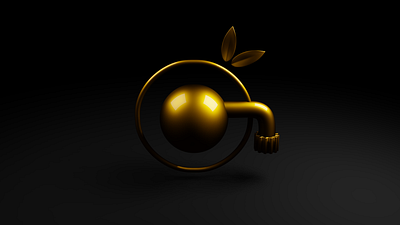 3D Golden Earth 3d 3dart 3ddesign 3dillustration 3dmodelling art blender3d design graphic design render ui web