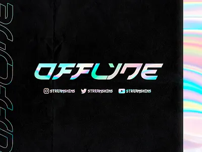 Prismatic Stream Package design free stream overlay illustration logo overlay stream stream overlay streaming twitch twitch overlay