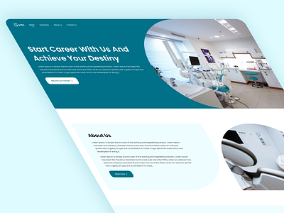 Denta - Dentist Jobs Platform booking doctor clinic dental dental clinic dental landing dentist dentistry design design concept health hospital jobs medical tooth ui ui ux ui design web website concept website design