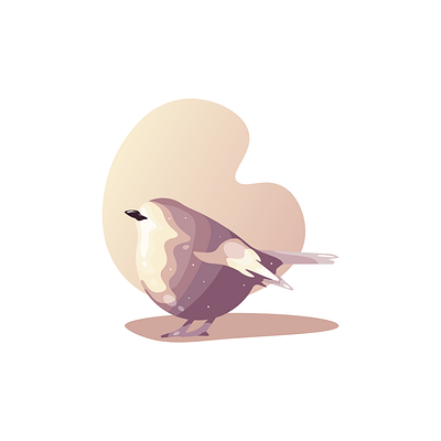 Bird Illustration animal bird birdlife cute design designs digitalart digitalillustrator drawing fly graphic design illustration illustrator logo recent shot vector vectorart