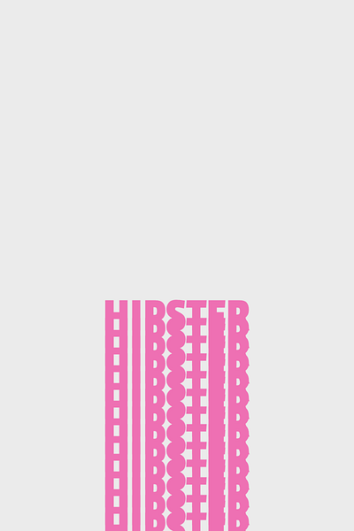 Hipster Multiplied graphic design hipster pink