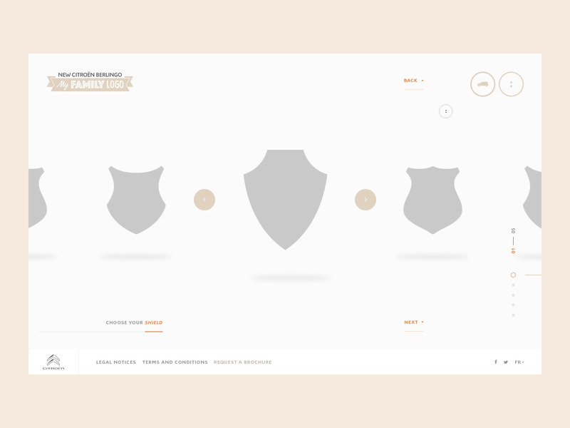 Citroën • Info page animation clean concept design graphic design interaction interface layout micro interaction minimal motion graphics mouse animation mouse interaction ui user interface userinterface ux web design webdesign website