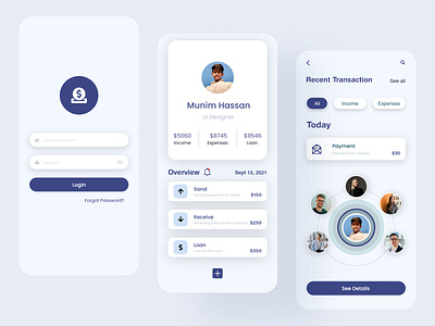 Wallet Apps UI 3d animation branding graphic design logo mobile apps design motion graphics ui wallet ui