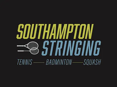 Southampton Stringing Branding Project branding design graphic design logo typography vector