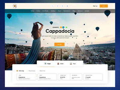 Travel agency website booking design flight hiking landing page home page landing page tour tourism travel agent travel guide travel landing page travel website traveller trip trip planner ui vacation web design website website design