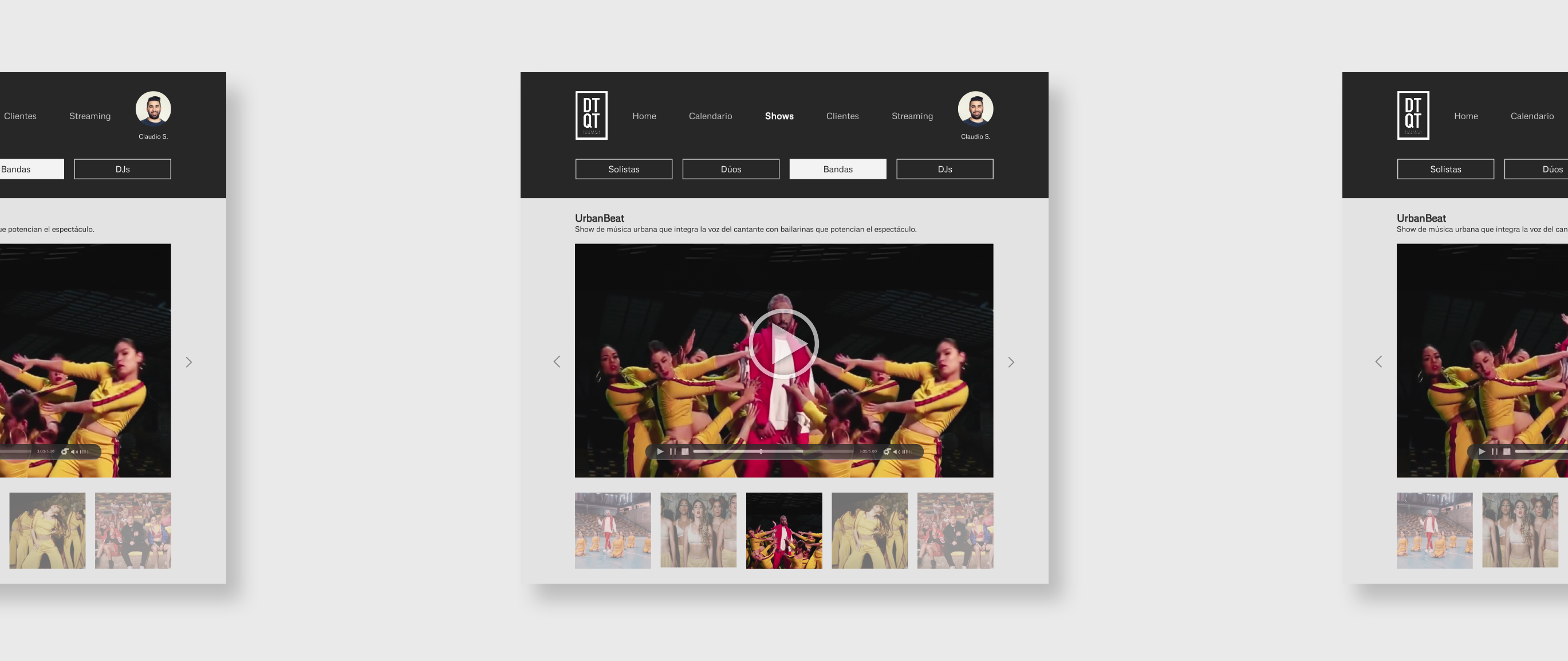 Saas Platform for Live Music Performances app business design figma ios mac music platform prototype saas service startup system ui ux wireframe