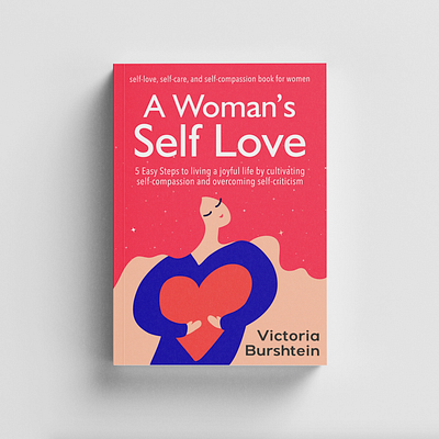 Book cover Design appeal to women book branding cover design illustration self learn woman