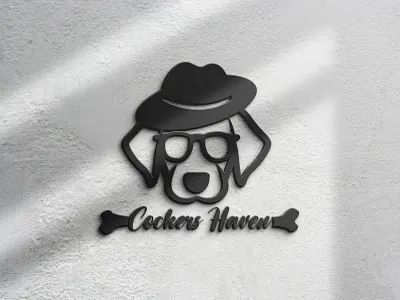 Cockers Haven app branding design graphic design illustration logo typography ui ux vector
