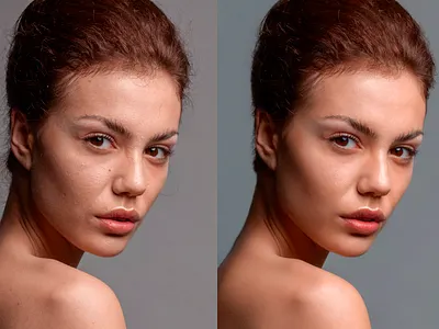 retouch ретушь цветокоррекция