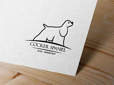 Cocker Spaniel 3d animation app branding design graphic design logo motion graphics ui