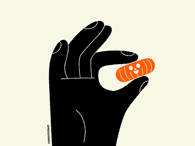 Halloween Jack Squeeze animation childrens book contrast halloween hand illustration jackolantern squeeze vector