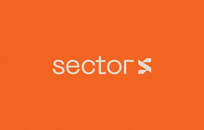 Sector | Brand Ideation app bold branding commercial construction design identity logo management platform project s sector simple software start startup tech up work