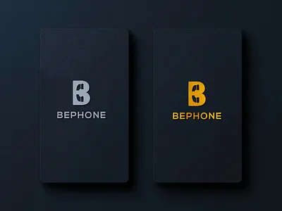 B Phone logo concept app branding design icon illustration logo typography vector