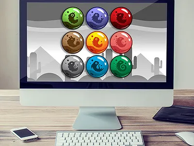 Embryo Marbles Game Asset video game