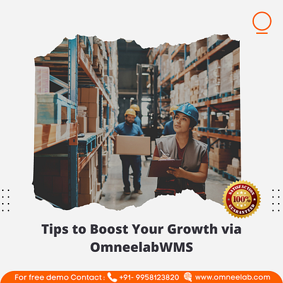 Best WMS Software - Run Warehouses on the Cloud OmneelabWMS animation branding design