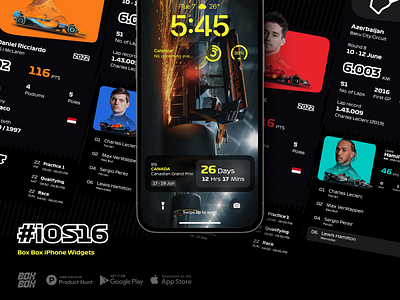 Box Box Formula 1 widgets f1 formula 1 iphone widgets mclaren mercedes racing redbull widgets