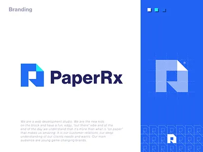 logo, logo design arrow logo blue logo brand identity branding design doc logo document icon identity logo logo design logo mark logodesign logos logotype modern logo p logo paper logo r logo vector