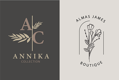 botanical boho logo design botanical boho logo design botanical logo graphic design handdrawn lineart logo logo design logo maker