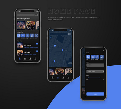 Uvent app app design booking design event logo ui
