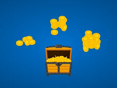 Golden Coin Package 2d asset character coins game game art gold golden gui icon ill illustration mobile ui