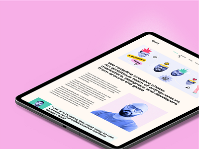 Designing an on-brand website article blog branding colors design e commerce ecommerce gradient graphic design illustration ipad retro ui ux