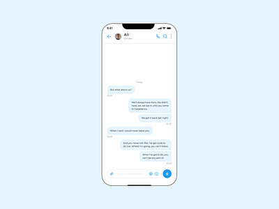 Daily UI #013 Direct Messaging dailyui dailyui013 uidesign uiuxdesign
