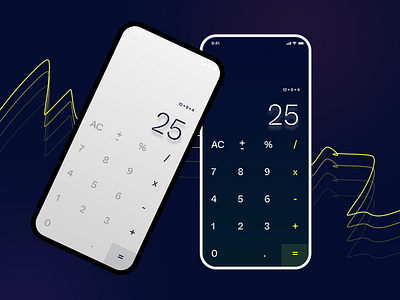 #dailyui - 004 Calculator app design calculator design figma ios ui uidesign