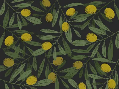 Olive tree branch illustration olive pattern textured tree vector vintage xara