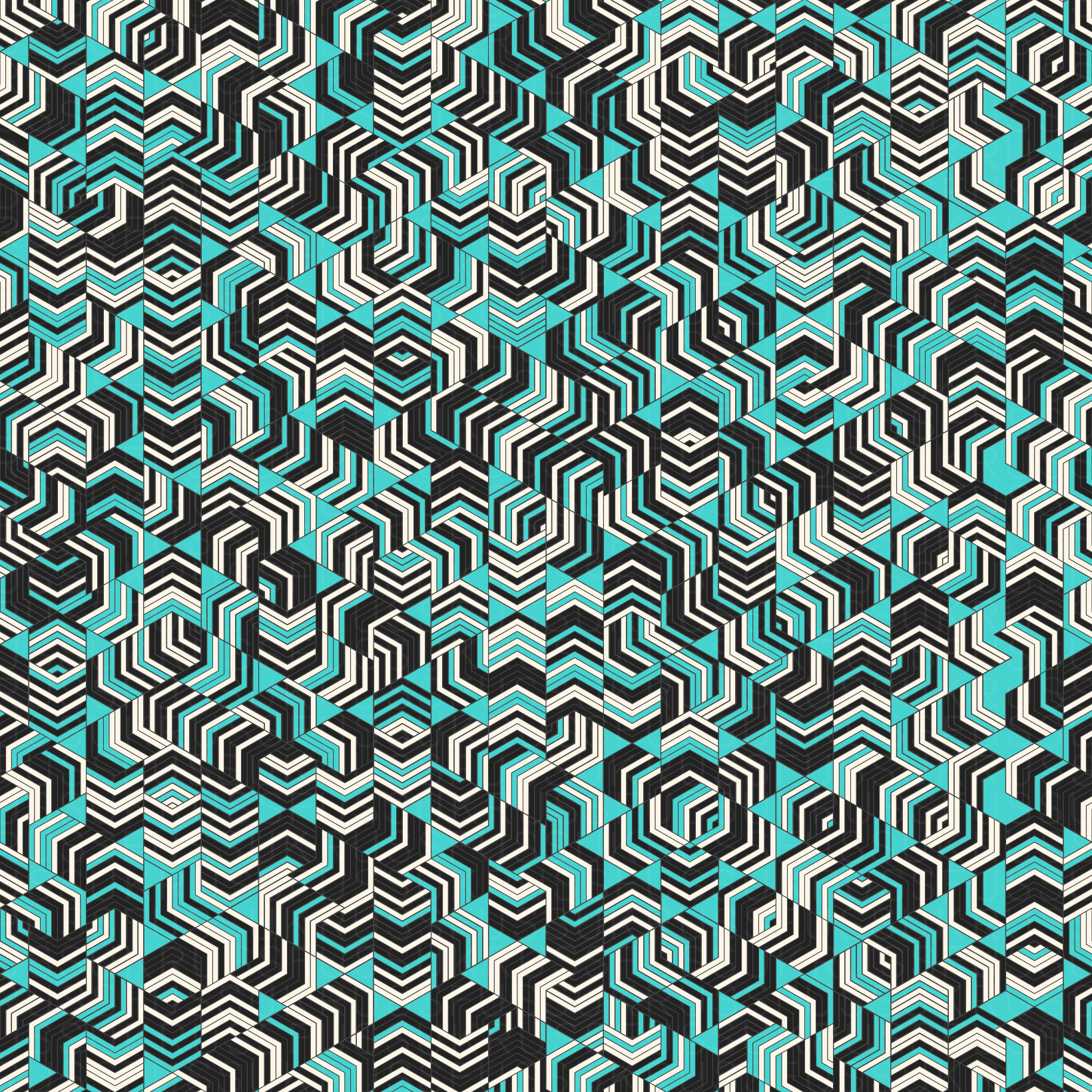 Secrets digital art estampa generative geometric pattern pattern design vector