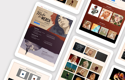 Billie Eilish Make the Merch Website adobe design photoshop ui xd