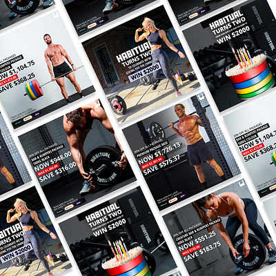 Habitual design display ads display campaign facebook facebookads