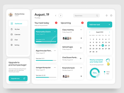 Kanban Board | Project Management behance college dribbble graphic design kanbanboard project projectmanagement simple student task ui uidesign uiux ux uxdesign