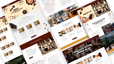 Diseño web tienda de café colombiano