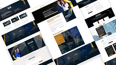 Diseño web de asesores financieros