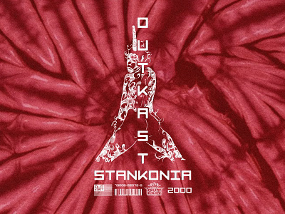 Outkast - Stankonia 20th Anniversary 90s andre 3000 big boi collage hip hop layout merch outkast rap retro shirt stankonia texture vintage