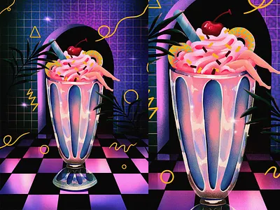 Summer Time art cartoon illustration design illustration procreate texture