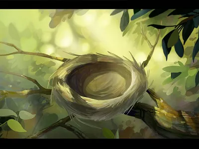 Gatorade - Forest Jamboree with Tiger Woods - Background animation illustration