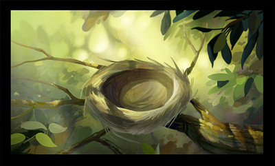 Gatorade - Forest Jamboree with Tiger Woods - Background animation illustration