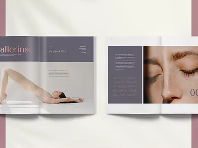 PARALEL Photography Portfolio agency branding catalog clean design editorial graphic design illustration indesign indesign portfolio magazine motion graphics multipurpose photography photography portfolio portfolio print printable template ui