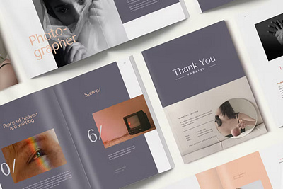 PARALEL Photography Portfolio agency branding catalog clean design editorial graphic design illustration indesign indesign portfolio magazine motion graphics multipurpose photography photography portfolio portfolio print printable template ui