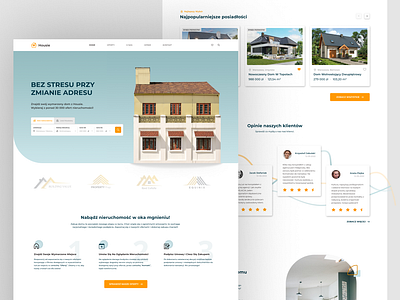 Real Estate Agency Website agency design house housing real estate residence sale ui ux web website